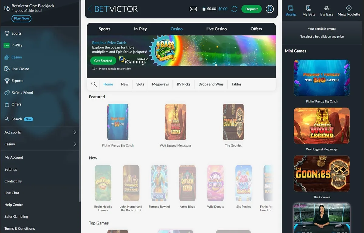 BetVictor — Sports betting: where the market depth actually shows